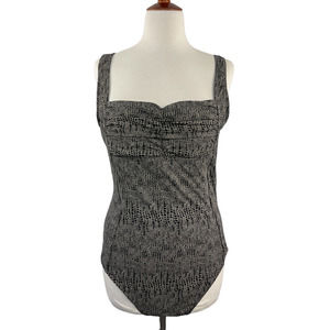 Calvin Klein Snakeskin One Piece Swimsuit Size XL